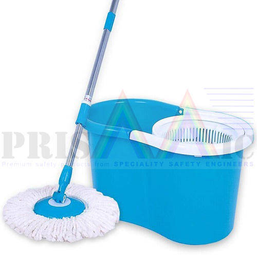 Brooms & Mops Condere Spin Mop Magic Mop + Cleaner Bucket + 1 Mop Head (Blue) was sold for